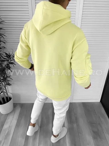 Hanorac barbati galben slim fit K170 O3-6.3